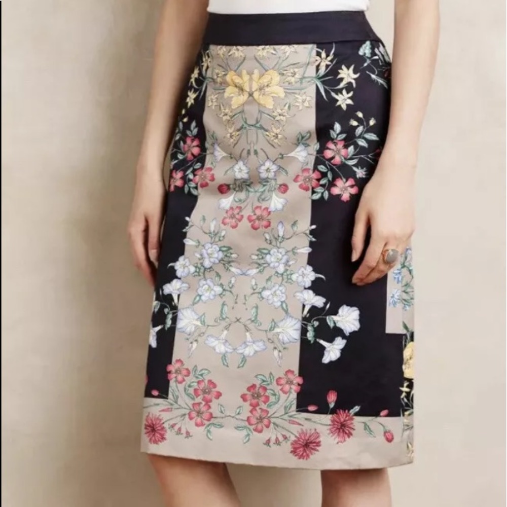 Anthropologie Moulinette Soeurs Safi Floral Skirt